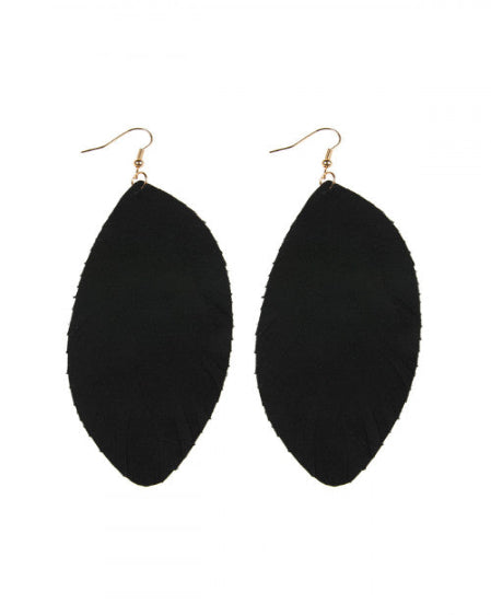 Colossal Black Earrings
