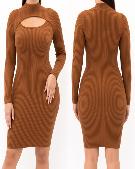 C Brown Dress