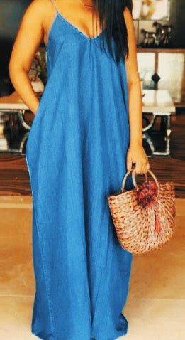 Cali Chic Demin Dress