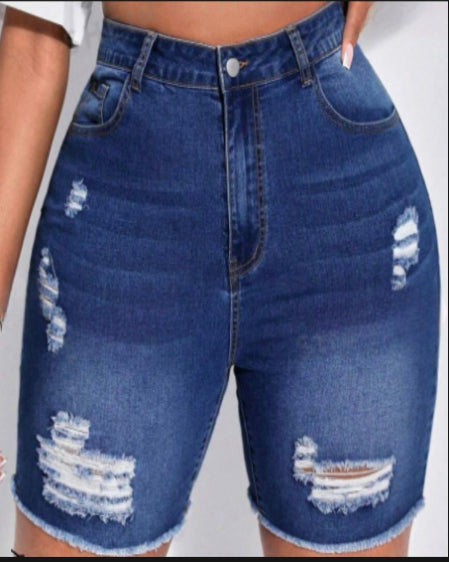 CrushCut Denim Shorts