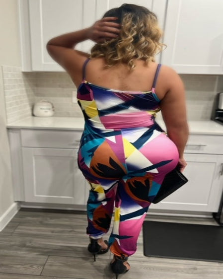 Colorful Pocket Jumpsuit